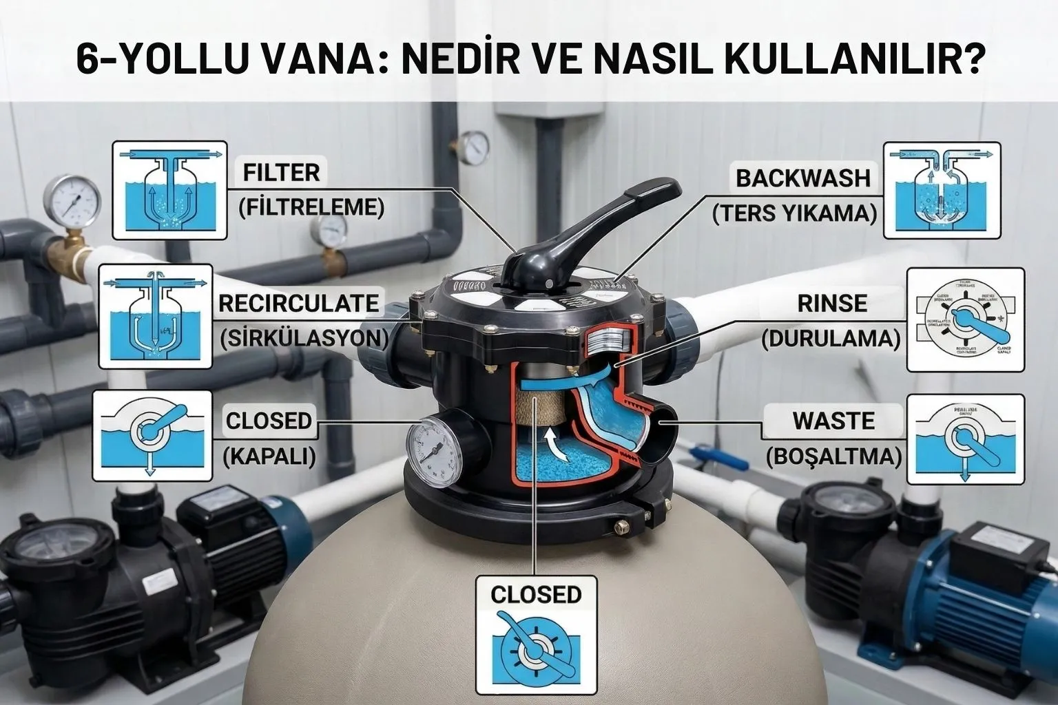 6 Yollu Vana Nedir ve Nasıl Kullanılır?