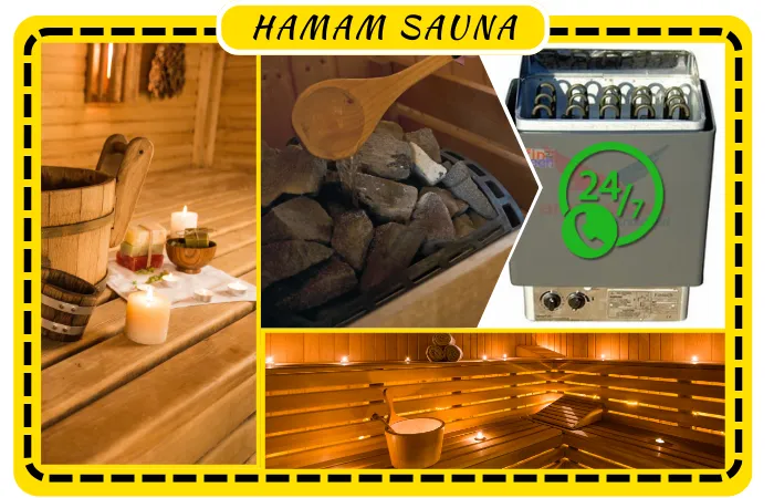 Hamam Sauna Arıza Bakım Monaj Hizmeti